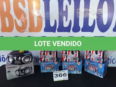 LOTE 366 - 04 – CAIXAS DE SOM DIVERSAS (NO ESTADO, NÃO SABEMOS SE FUNCIONA. LEILÃO NÃO TEM GARANTIA E NEM DEVOLUÇÃO, SUJEITO A POSSÍVEIS AVARIAS VISÍVEIS/OCULTAS E/OU AUSÊNCIA DE COMPONENTES)