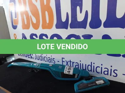 LOTE 498 - 01 - ASPIRADOR DE PÓ VERTICAL ERGORÁPIDO ELECTROLUX SEM FIO (NO ESTADO, NÃO SABEMOS SE FUNCIONA. LEILÃO NÃO TEM GARANTIA E NEM DEVOLUÇÃO, SUJEITO A POSSÍVEIS AVARIAS VISÍVEIS/OCULTAS E/OU AUSÊNCIA DE COMPONENTES)