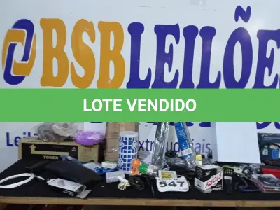 LOTE 547 - 50 – ITENS DIVERSOS (APROXIMADAMENTE)(NO ESTADO, NÃO SABEMOS SE FUNCIONA. LEILÃO NÃO TEM GARANTIA E NEM DEVOLUÇÃO, SUJEITO A POSSÍVEIS AVARIAS VISÍVEIS/OCULTAS E/OU AUSÊNCIA DE COMPONENTES)