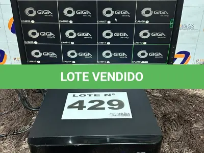 LOTE 429 - 01 - DVR HVR 16 CANAIS GIGA SECURITY 5MP SERIE ORION (NO ESTADO, NÃO SABEMOS SE FUNCIONA. LEILÃO NÃO TEM GARANTIA E NEM DEVOLUÇÃO, SUJEITO A POSSÍVEIS AVARIAS VISÍVEIS/OCULTAS E/OU AUSÊNCIA DE COMPONENTES)