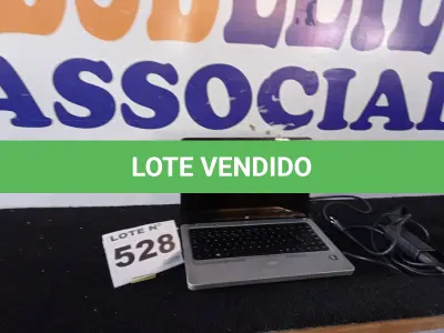 LOTE 528 - 01 - NOTEBOOK HP (NO ESTADO, NÃO SABEMOS SE FUNCIONA. LEILÃO NÃO TEM GARANTIA E NEM DEVOLUÇÃO, SUJEITO A POSSÍVEIS AVARIAS VISÍVEIS/OCULTAS E/OU AUSÊNCIA DE COMPONENTES)