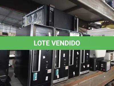 LOTE 079 - 05 CPU’S MARCAS E MODELOS DIVERSOS. (NO ESTADO) ATENÇÃO! FAZER A VISITAÇÃO ANTES DE ARREMATAR, NÃO SABEMOS SE FUNCIONA. LEILÃO NÃO TEM GARANTIA E NEM DEVOLUÇÃO, SUJEITO A POSSÍVEIS AVARIAS VISÍVEIS/OCULTAS E/OU AUSÊNCIA DE COMPONENTES.