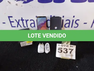 LOTE 537 - 01 - CELULAR LG G6 PLATINUM TELA 5.7”, ANDROID 4G (NO ESTADO, NÃO SABEMOS SE FUNCIONA. LEILÃO NÃO TEM GARANTIA E NEM DEVOLUÇÃO, SUJEITO A POSSÍVEIS AVARIAS VISÍVEIS/OCULTAS E/OU AUSÊNCIA DE COMPONENTES)