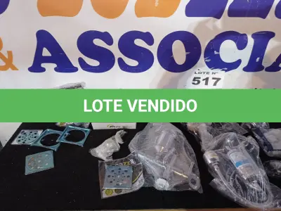 LOTE 517 - 22 – ITENS HIDRÁULICOS DIVERSOS (NO ESTADO, NÃO SABEMOS SE FUNCIONA. LEILÃO NÃO TEM GARANTIA E NEM DEVOLUÇÃO, SUJEITO A POSSÍVEIS AVARIAS VISÍVEIS/OCULTAS E/OU AUSÊNCIA DE COMPONENTES)