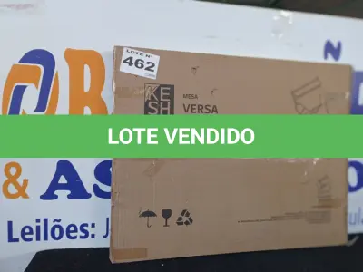 LOTE 462 - 01 - MESA MULTIUSO RETANGULAR 80X50X93CM MDF KESH (NO ESTADO, NÃO SABEMOS SE FUNCIONA. LEILÃO NÃO TEM GARANTIA E NEM DEVOLUÇÃO, SUJEITO A POSSÍVEIS AVARIAS VISÍVEIS/OCULTAS E/OU AUSÊNCIA DE COMPONENTES)