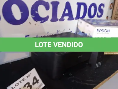 LOTE 434 - 01 - IMPRESSORA MULTIFUNCIONAL EPSON ECOTANK L3150 COLORIDA (NO ESTADO, NÃO SABEMOS SE FUNCIONA. LEILÃO NÃO TEM GARANTIA E NEM DEVOLUÇÃO, SUJEITO A POSSÍVEIS AVARIAS VISÍVEIS/OCULTAS E/OU AUSÊNCIA DE COMPONENTES)