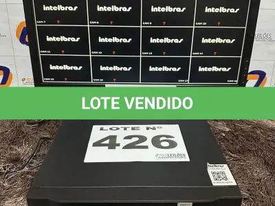 LOTE 426 - 01 - DVR 16 CANAIS INTELBRAS (NO ESTADO, NÃO SABEMOS SE FUNCIONA. LEILÃO NÃO TEM GARANTIA E NEM DEVOLUÇÃO, SUJEITO A POSSÍVEIS AVARIAS VISÍVEIS/OCULTAS E/OU AUSÊNCIA DE COMPONENTES)