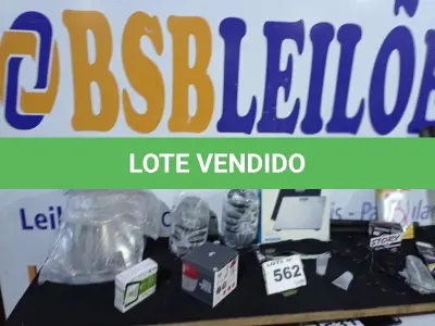 LOTE 562 - 100 – ITENS DIVERSOS (APROXIMADAMENTE)(NO ESTADO, NÃO SABEMOS SE FUNCIONA. LEILÃO NÃO TEM GARANTIA E NEM DEVOLUÇÃO, SUJEITO A POSSÍVEIS AVARIAS VISÍVEIS/OCULTAS E/OU AUSÊNCIA DE COMPONENTES)