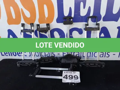 LOTE 499 - 05 - SUPORTES CARRINHO MOCHILA COM RODINHAS (NO ESTADO, NÃO SABEMOS SE FUNCIONA. LEILÃO NÃO TEM GARANTIA E NEM DEVOLUÇÃO, SUJEITO A POSSÍVEIS AVARIAS VISÍVEIS/OCULTAS E/OU AUSÊNCIA DE COMPONENTES)