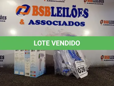 LOTE 026 - 10 MÁSCARAS DE PROTEÇÃO E 04 TERMÔMETROS INFRAVERMELHO. (NO ESTADO) ATENÇÃO! FAZER A VISITAÇÃO ANTES DE ARREMATAR, NÃO SABEMOS SE FUNCIONA. LEILÃO NÃO TEM GARANTIA E NEM DEVOLUÇÃO, SUJEITO A POSSÍVEIS AVARIAS VISÍVEIS/OCULTAS E/OU AUSÊNCIA DE COMPONENTES.