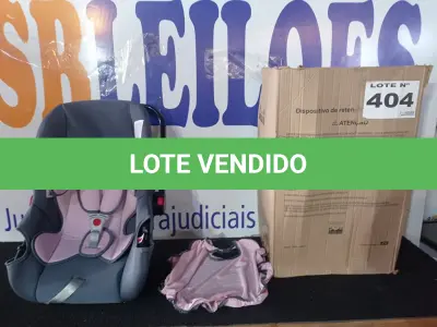 LOTE 404 - 01 – BEBE CONFORTO CINZA COM ROSA (NO ESTADO, NÃO SABEMOS SE FUNCIONA. LEILÃO NÃO TEM GARANTIA E NEM DEVOLUÇÃO, SUJEITO A POSSÍVEIS AVARIAS VISÍVEIS/OCULTAS E/OU AUSÊNCIA DE COMPONENTES)