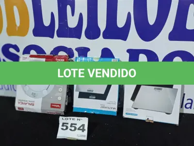 LOTE 554 - 04 – BALANÇAS DIVERSAS (NO ESTADO, NÃO SABEMOS SE FUNCIONA. LEILÃO NÃO TEM GARANTIA E NEM DEVOLUÇÃO, SUJEITO A POSSÍVEIS AVARIAS VISÍVEIS/OCULTAS E/OU AUSÊNCIA DE COMPONENTES)