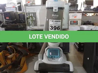 LOTE 396 - 01 ASPIRADOR DE PÓ MARCA PHILCO 220V. (NO ESTADO) ATENÇÃO! FAZER A VISITAÇÃO ANTES DE ARREMATAR, NÃO SABEMOS SE FUNCIONA. LEILÃO NÃO TEM GARANTIA E NEM DEVOLUÇÃO, SUJEITO A POSSÍVEIS AVARIAS VISÍVEIS/OCULTAS E/OU AUSÊNCIA DE COMPONENTES.