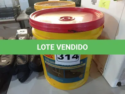 LOTE 314 - 01 BALDE DE SIKANOL ALVENARIA, ADITIVO PLASTIFICANTE PARA ARGAMASSA DE ASSENTAMENTO E REBOCO 18L. (NO ESTADO) ATENÇÃO! FAZER A VISITAÇÃO ANTES DE ARREMATAR, NÃO SABEMOS SE FUNCIONA. LEILÃO NÃO TEM GARANTIA E NEM DEVOLUÇÃO, SUJEITO A POSSÍVEIS AVARIAS VISÍVEIS/OCULTAS E/OU AUSÊNCIA DE COMPONENTES.