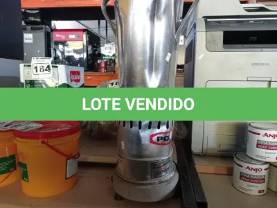 LOTE 182 - 01 LIQUIDIFICADOR INDUSTRIAL MARCA POLI. (NO ESTADO) ATENÇÃO! FAZER A VISITAÇÃO ANTES DE ARREMATAR, NÃO SABEMOS SE FUNCIONA. LEILÃO NÃO TEM GARANTIA E NEM DEVOLUÇÃO, SUJEITO A POSSÍVEIS AVARIAS VISÍVEIS/OCULTAS E/OU AUSÊNCIA DE COMPONENTES.