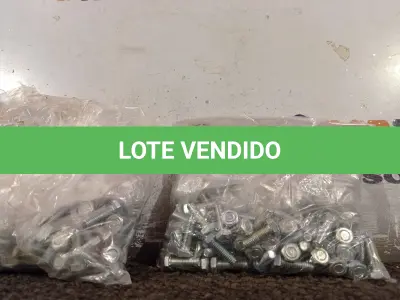 LOTE 320 - 01 LOTE COM VÁRIOS PARAFUSOS GALVANIZADOS. (NO ESTADO) ATENÇÃO! FAZER A VISITAÇÃO ANTES DE ARREMATAR, NÃO SABEMOS SE FUNCIONA. LEILÃO NÃO TEM GARANTIA E NEM DEVOLUÇÃO, SUJEITO A POSSÍVEIS AVARIAS VISÍVEIS/OCULTAS E/OU AUSÊNCIA DE COMPONENTES.