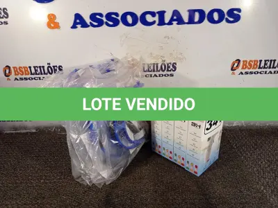 LOTE 341 - 10 MASCARAS DE PROTEÇÃO E 04 TERMÔMETROS INFRAVERMELHO. (NO ESTADO) ATENÇÃO! FAZER A VISITAÇÃO ANTES DE ARREMATAR, NÃO SABEMOS SE FUNCIONA. LEILÃO NÃO TEM GARANTIA E NEM DEVOLUÇÃO, SUJEITO A POSSÍVEIS AVARIAS VISÍVEIS/OCULTAS E/OU AUSÊNCIA DE COMPONENTES.