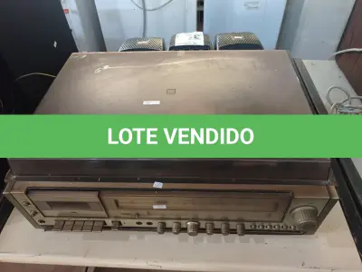 LOTE 391 - 01 APARELHO DE SOM 3X1 MARCA SONY. (NO ESTADO) ATENÇÃO! FAZER A VISITAÇÃO ANTES DE ARREMATAR, NÃO SABEMOS SE FUNCIONA. LEILÃO NÃO TEM GARANTIA E NEM DEVOLUÇÃO, SUJEITO A POSSÍVEIS AVARIAS VISÍVEIS/OCULTAS E/OU AUSÊNCIA DE COMPONENTES.