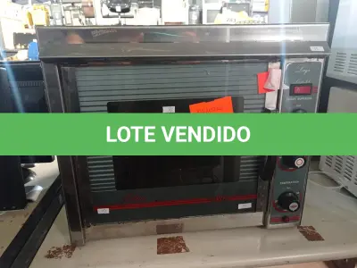 LOTE 419 - 01 FORNO ELÉTRICO MARCA LAYR 220V. (NO ESTADO) ATENÇÃO! FAZER A VISITAÇÃO ANTES DE ARREMATAR, NÃO SABEMOS SE FUNCIONA. LEILÃO NÃO TEM GARANTIA E NEM DEVOLUÇÃO, SUJEITO A POSSÍVEIS AVARIAS VISÍVEIS/OCULTAS E/OU AUSÊNCIA DE COMPONENTES.