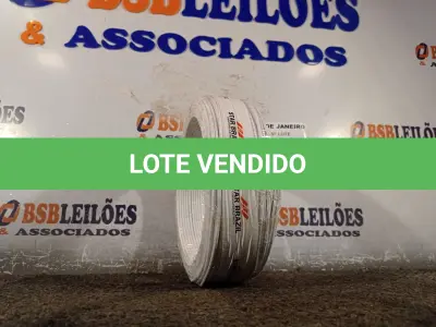 LOTE 315 - 01 ROLO DE CABO FLEXÍVEL 100M 1X2,5MM NA COR VERDE. (NOVO). (NO ESTADO) ATENÇÃO! FAZER A VISITAÇÃO ANTES DE ARREMATAR, NÃO SABEMOS SE FUNCIONA. LEILÃO NÃO TEM GARANTIA E NEM DEVOLUÇÃO, SUJEITO A POSSÍVEIS AVARIAS VISÍVEIS/OCULTAS E/OU AUSÊNCIA DE COMPONENTES.