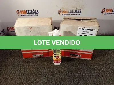 LOTE 139 - 24 TUBOS DE SILICONE NEUTRO PARA CONSTRUÇÃO 340G. (NO ESTADO) ATENÇÃO! FAZER A VISITAÇÃO ANTES DE ARREMATAR, NÃO SABEMOS SE FUNCIONA. LEILÃO NÃO TEM GARANTIA E NEM DEVOLUÇÃO, SUJEITO A POSSÍVEIS AVARIAS VISÍVEIS/OCULTAS E/OU AUSÊNCIA DE COMPONENTES.