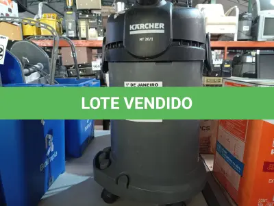 LOTE 243 - 01 ASPIRADOR DE PÓ MARCA KARCHER NT 20/1 220V. (NO ESTADO) ATENÇÃO! FAZER A VISITAÇÃO ANTES DE ARREMATAR, NÃO SABEMOS SE FUNCIONA. LEILÃO NÃO TEM GARANTIA E NEM DEVOLUÇÃO, SUJEITO A POSSÍVEIS AVARIAS VISÍVEIS/OCULTAS E/OU AUSÊNCIA DE COMPONENTES.