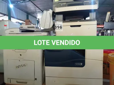 LOTE 316 - 03 IMPRESSORAS MULTIFUNCIONAL MARCAS E MODELOS DIVERSOS. (NO ESTADO) ATENÇÃO! FAZER A VISITAÇÃO ANTES DE ARREMATAR, NÃO SABEMOS SE FUNCIONA. LEILÃO NÃO TEM GARANTIA E NEM DEVOLUÇÃO, SUJEITO A POSSÍVEIS AVARIAS VISÍVEIS/OCULTAS E/OU AUSÊNCIA DE COMPONENTES.