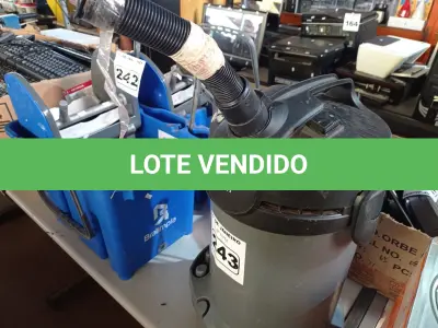 LOTE 243 - 01 ASPIRADOR DE PÓ MARCA KARCHER NT 20/1 220V. (NO ESTADO) ATENÇÃO! FAZER A VISITAÇÃO ANTES DE ARREMATAR, NÃO SABEMOS SE FUNCIONA. LEILÃO NÃO TEM GARANTIA E NEM DEVOLUÇÃO, SUJEITO A POSSÍVEIS AVARIAS VISÍVEIS/OCULTAS E/OU AUSÊNCIA DE COMPONENTES.