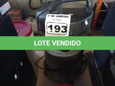 LOTE 193 - 01 ASPIRADOR DE PÓ MARCA KARCHER NT 20/1 220V. (NO ESTADO) ATENÇÃO! FAZER A VISITAÇÃO ANTES DE ARREMATAR, NÃO SABEMOS SE FUNCIONA. LEILÃO NÃO TEM GARANTIA E NEM DEVOLUÇÃO, SUJEITO A POSSÍVEIS AVARIAS VISÍVEIS/OCULTAS E/OU AUSÊNCIA DE COMPONENTES.