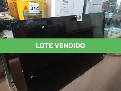 LOTE 416 - 01 TV MARCA SONY 65” POL.  (NO ESTADO) ATENÇÃO! FAZER A VISITAÇÃO ANTES DE ARREMATAR, NÃO SABEMOS SE FUNCIONA. LEILÃO NÃO TEM GARANTIA E NEM DEVOLUÇÃO, SUJEITO A POSSÍVEIS AVARIAS VISÍVEIS/OCULTAS E/OU AUSÊNCIA DE COMPONENTES.