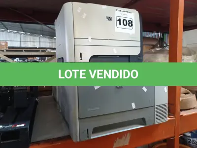 LOTE 108 - 03 IMPRESSORAS MARCAS HP SENDO 02 LASERJET 2420 E 01 LASERJET P2055DN. (NO ESTADO) ATENÇÃO! FAZER A VISITAÇÃO ANTES DE ARREMATAR, NÃO SABEMOS SE FUNCIONA. LEILÃO NÃO TEM GARANTIA E NEM DEVOLUÇÃO, SUJEITO A POSSÍVEIS AVARIAS VISÍVEIS/OCULTAS E/OU AUSÊNCIA DE COMPONENTES.