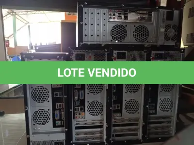 LOTE 095 - 05 CPU’S MARCAS E MODELOS DIVERSOS. (NO ESTADO) ATENÇÃO! FAZER A VISITAÇÃO ANTES DE ARREMATAR, NÃO SABEMOS SE FUNCIONA. LEILÃO NÃO TEM GARANTIA E NEM DEVOLUÇÃO, SUJEITO A POSSÍVEIS AVARIAS VISÍVEIS/OCULTAS E/OU AUSÊNCIA DE COMPONENTES.