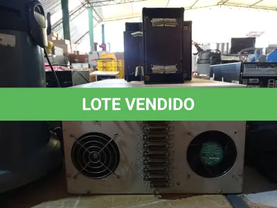 LOTE 161 - 01 APARELHO MULTIPLEX LINK E 05 CHAVES SECCIONADORAS. (NO ESTADO) ATENÇÃO! FAZER A VISITAÇÃO ANTES DE ARREMATAR, NÃO SABEMOS SE FUNCIONA. LEILÃO NÃO TEM GARANTIA E NEM DEVOLUÇÃO, SUJEITO A POSSÍVEIS AVARIAS VISÍVEIS/OCULTAS E/OU AUSÊNCIA DE COMPONENTES.