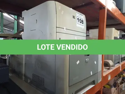 LOTE 108 - 03 IMPRESSORAS MARCAS HP SENDO 02 LASERJET 2420 E 01 LASERJET P2055DN. (NO ESTADO) ATENÇÃO! FAZER A VISITAÇÃO ANTES DE ARREMATAR, NÃO SABEMOS SE FUNCIONA. LEILÃO NÃO TEM GARANTIA E NEM DEVOLUÇÃO, SUJEITO A POSSÍVEIS AVARIAS VISÍVEIS/OCULTAS E/OU AUSÊNCIA DE COMPONENTES.