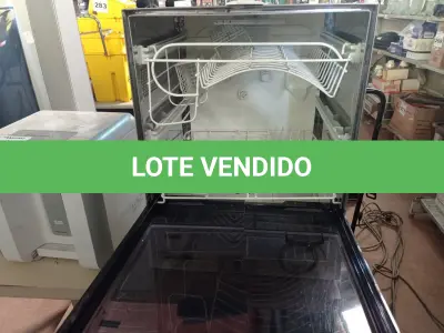 LOTE 422 - 01 LAVA LOUÇAS MARCA ENXUTA 220V. (NO ESTADO) ATENÇÃO! FAZER A VISITAÇÃO ANTES DE ARREMATAR, NÃO SABEMOS SE FUNCIONA. LEILÃO NÃO TEM GARANTIA E NEM DEVOLUÇÃO, SUJEITO A POSSÍVEIS AVARIAS VISÍVEIS/OCULTAS E/OU AUSÊNCIA DE COMPONENTES.