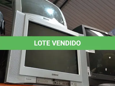 LOTE 104 - 04 TV’S DE TUBO MARCAS E MODELOS DIVERSOS. (NO ESTADO) ATENÇÃO! FAZER A VISITAÇÃO ANTES DE ARREMATAR, NÃO SABEMOS SE FUNCIONA. LEILÃO NÃO TEM GARANTIA E NEM DEVOLUÇÃO, SUJEITO A POSSÍVEIS AVARIAS VISÍVEIS/OCULTAS E/OU AUSÊNCIA DE COMPONENTES.