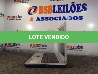 LOTE 350 - 01 NOTEBOOK MARCA CCE. (NO ESTADO) ATENÇÃO! FAZER A VISITAÇÃO ANTES DE ARREMATAR, NÃO SABEMOS SE FUNCIONA. LEILÃO NÃO TEM GARANTIA E NEM DEVOLUÇÃO, SUJEITO A POSSÍVEIS AVARIAS VISÍVEIS/OCULTAS E/OU AUSÊNCIA DE COMPONENTES.