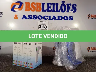 LOTE 318 - 10 MASCARAS DE PROTEÇÃO E 04 TERMÔMETROS INFRAVERMELHO. (NO ESTADO) ATENÇÃO! FAZER A VISITAÇÃO ANTES DE ARREMATAR, NÃO SABEMOS SE FUNCIONA. LEILÃO NÃO TEM GARANTIA E NEM DEVOLUÇÃO, SUJEITO A POSSÍVEIS AVARIAS VISÍVEIS/OCULTAS E/OU AUSÊNCIA DE COMPONENTES.