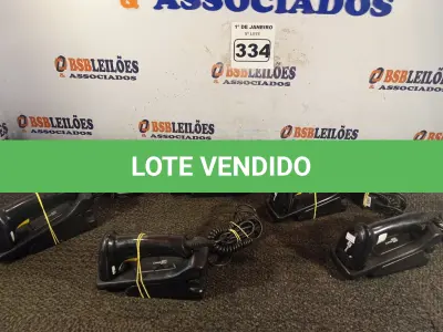 LOTE 334 - 01 LOTE COM VÁRIOS LEITORES DE CÓDIGO DE BARRAS. (NO ESTADO) ATENÇÃO! FAZER A VISITAÇÃO ANTES DE ARREMATAR, NÃO SABEMOS SE FUNCIONA. LEILÃO NÃO TEM GARANTIA E NEM DEVOLUÇÃO, SUJEITO A POSSÍVEIS AVARIAS VISÍVEIS/OCULTAS E/OU AUSÊNCIA DE COMPONENTES.