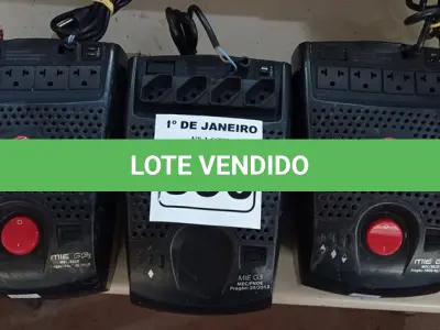 LOTE 390 - 03 ESTABILIZADORES. (NO ESTADO) ATENÇÃO! FAZER A VISITAÇÃO ANTES DE ARREMATAR, NÃO SABEMOS SE FUNCIONA. LEILÃO NÃO TEM GARANTIA E NEM DEVOLUÇÃO, SUJEITO A POSSÍVEIS AVARIAS VISÍVEIS/OCULTAS E/OU AUSÊNCIA DE COMPONENTES.