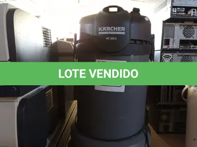 LOTE 193 - 01 ASPIRADOR DE PÓ MARCA KARCHER NT 20/1 220V. (NO ESTADO) ATENÇÃO! FAZER A VISITAÇÃO ANTES DE ARREMATAR, NÃO SABEMOS SE FUNCIONA. LEILÃO NÃO TEM GARANTIA E NEM DEVOLUÇÃO, SUJEITO A POSSÍVEIS AVARIAS VISÍVEIS/OCULTAS E/OU AUSÊNCIA DE COMPONENTES.