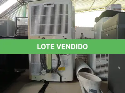 LOTE 417 - 01 AR CONDICIONADO PORTÁTIL MARCA CÔNSUL 220V. (NO ESTADO) ATENÇÃO! FAZER A VISITAÇÃO ANTES DE ARREMATAR, NÃO SABEMOS SE FUNCIONA. LEILÃO NÃO TEM GARANTIA E NEM DEVOLUÇÃO, SUJEITO A POSSÍVEIS AVARIAS VISÍVEIS/OCULTAS E/OU AUSÊNCIA DE COMPONENTES.