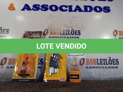 LOTE 032 - 01 KIT DE CHAVE ALLEN DE 09 PEÇAS, 01 KIT DE CHAVES DE FENDA E PHILIPS PONTA IMANTADA 20 CM COM 02 UNIDADES E 01 KIT C/31 PEÇAS DE CHAVES DE PRECISÃO COM ESTOJO. (NOVA) (NO ESTADO) ATENÇÃO! FAZER A VISITAÇÃO ANTES DE ARREMATAR, NÃO SABEMOS SE FUNCIONA. LEILÃO NÃO TEM GARANTIA E NEM DEVOLUÇÃO, SUJEITO A POSSÍVEIS AVARIAS VISÍVEIS/OCULTAS E/OU AUSÊNCIA DE COMPONENTES.
