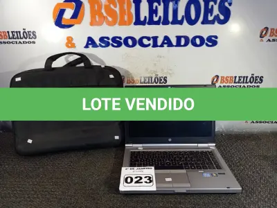 LOTE 023 - 01 NOTEBOOK CORE I5 MARCA HP S/FONTE COM MALETA. (NO ESTADO) ATENÇÃO! FAZER A VISITAÇÃO ANTES DE ARREMATAR, NÃO SABEMOS SE FUNCIONA. LEILÃO NÃO TEM GARANTIA E NEM DEVOLUÇÃO, SUJEITO A POSSÍVEIS AVARIAS VISÍVEIS/OCULTAS E/OU AUSÊNCIA DE COMPONENTES.