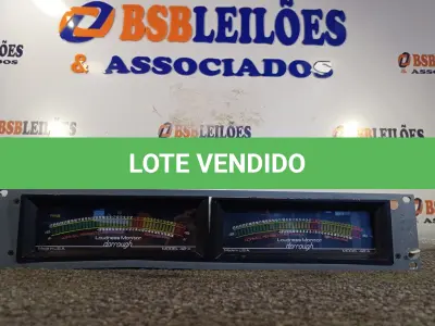 LOTE 010 - 01 MEDIDOR DE AÚDIO MODELO 40 A. (NO ESTADO) ATENÇÃO! FAZER A VISITAÇÃO ANTES DE ARREMATAR, NÃO SABEMOS SE FUNCIONA. LEILÃO NÃO TEM GARANTIA E NEM DEVOLUÇÃO, SUJEITO A POSSÍVEIS AVARIAS VISÍVEIS/OCULTAS E/OU AUSÊNCIA DE COMPONENTES.
