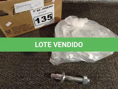 LOTE 135 - 01 LOTE COM VÁRIOS CHUMBADORES PARABOLT. (NO ESTADO) ATENÇÃO! FAZER A VISITAÇÃO ANTES DE ARREMATAR, NÃO SABEMOS SE FUNCIONA. LEILÃO NÃO TEM GARANTIA E NEM DEVOLUÇÃO, SUJEITO A POSSÍVEIS AVARIAS VISÍVEIS/OCULTAS E/OU AUSÊNCIA DE COMPONENTES.