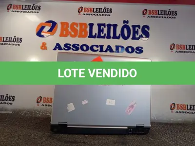 LOTE 008 - 01 NOTEBOOK. (NO ESTADO) ATENÇÃO! FAZER A VISITAÇÃO ANTES DE ARREMATAR, NÃO SABEMOS SE FUNCIONA. LEILÃO NÃO TEM GARANTIA E NEM DEVOLUÇÃO, SUJEITO A POSSÍVEIS AVARIAS VISÍVEIS/OCULTAS E/OU AUSÊNCIA DE COMPONENTES.
