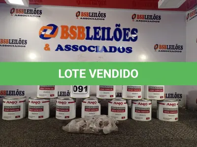 LOTE 091 - 12 LATAS DE 1KG DE COLA PLÁSTICA MARCA ANJO. (NO ESTADO) ATENÇÃO! FAZER A VISITAÇÃO ANTES DE ARREMATAR, NÃO SABEMOS SE FUNCIONA. LEILÃO NÃO TEM GARANTIA E NEM DEVOLUÇÃO, SUJEITO A POSSÍVEIS AVARIAS VISÍVEIS/OCULTAS E/OU AUSÊNCIA DE COMPONENTES.