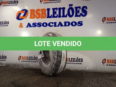 LOTE 150 - 01 ROLO DE CABO FLEXÍVEL 100M 1X10MM NA COR PRETA(NOVO). (NO ESTADO) ATENÇÃO! FAZER A VISITAÇÃO ANTES DE ARREMATAR, NÃO SABEMOS SE FUNCIONA. LEILÃO NÃO TEM GARANTIA E NEM DEVOLUÇÃO, SUJEITO A POSSÍVEIS AVARIAS VISÍVEIS/OCULTAS E/OU AUSÊNCIA DE COMPONENTES.