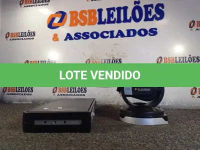 LOTE 013 - 01 SISTEMA DE VÍDEO CONFERÊNCIA. (NO ESTADO) ATENÇÃO! FAZER A VISITAÇÃO ANTES DE ARREMATAR, NÃO SABEMOS SE FUNCIONA. LEILÃO NÃO TEM GARANTIA E NEM DEVOLUÇÃO, SUJEITO A POSSÍVEIS AVARIAS VISÍVEIS/OCULTAS E/OU AUSÊNCIA DE COMPONENTES.